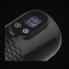 StimPod Capsule Pro — écran LCD Écran LCD et boutons du StimPod Capsule Pro, fond noir premium